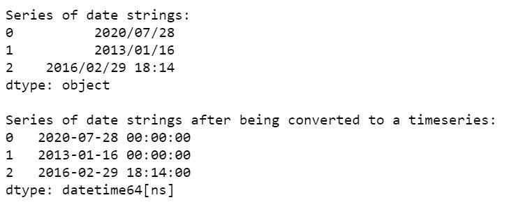 date string to time series conversion-1