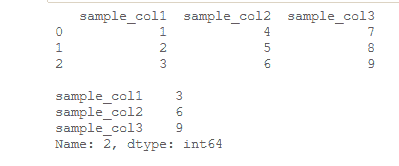 select a specific row