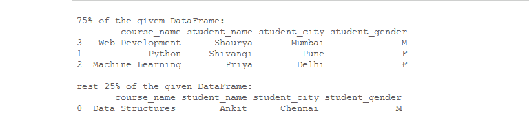 Divide Dataframe-2