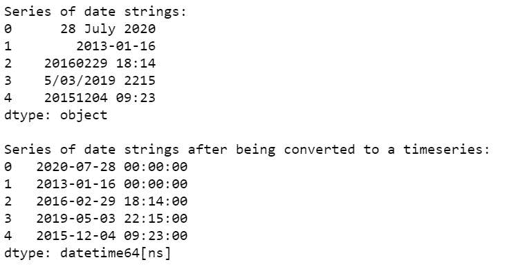 date string to time series conversion-5